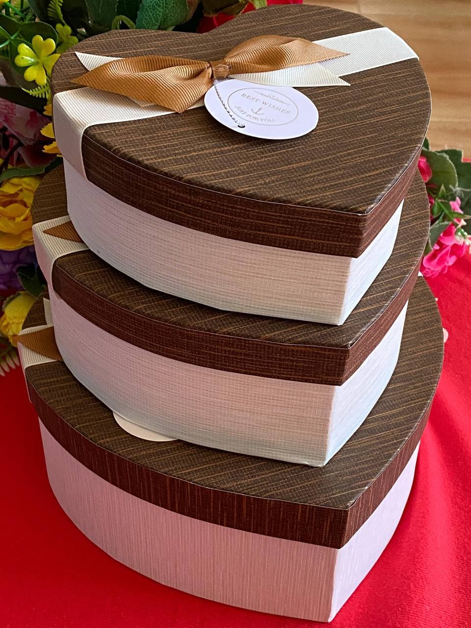 3 in 1 Heart Boxes for Gift Packaging