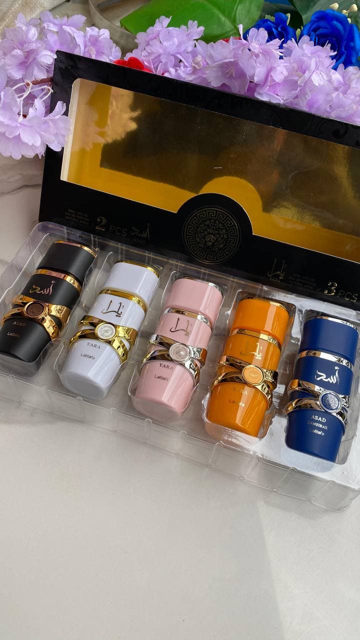 5 in 1 Yara x Asad Pack by Lattafah 30ml