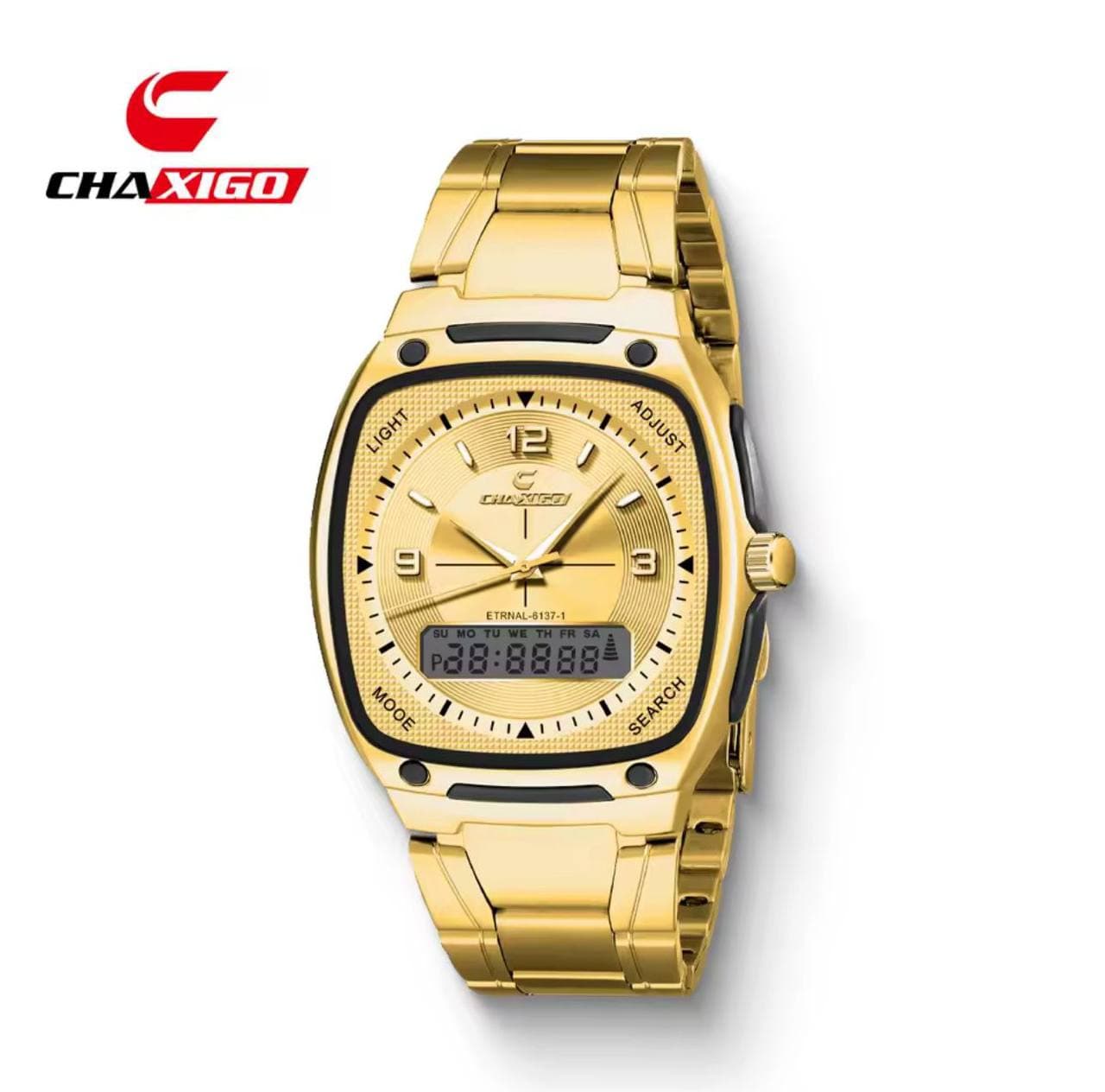 Chaxigo Dual Time Watch #6137 thumbnail 2