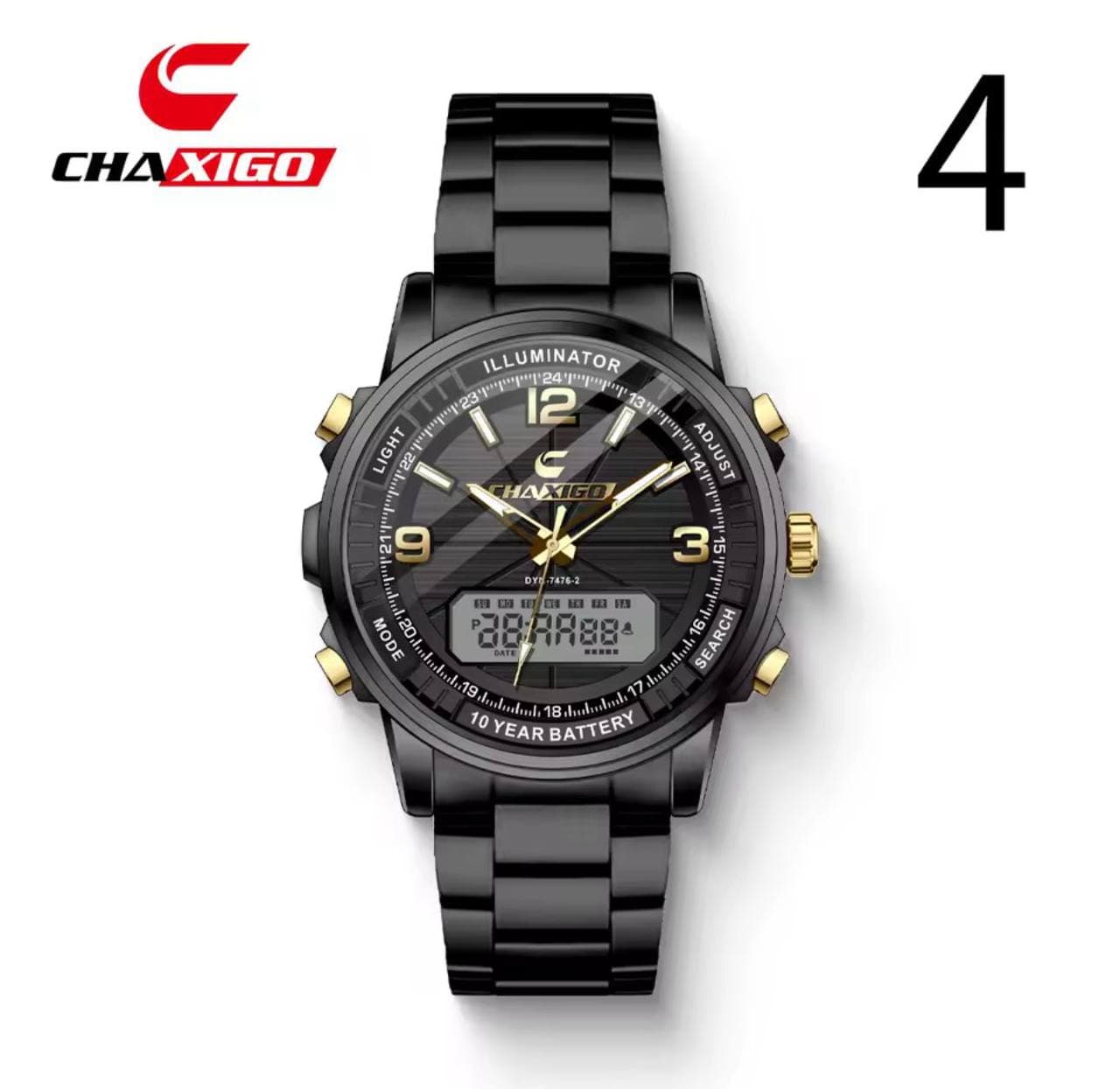 Chaxigo Dual Time Watch #7476