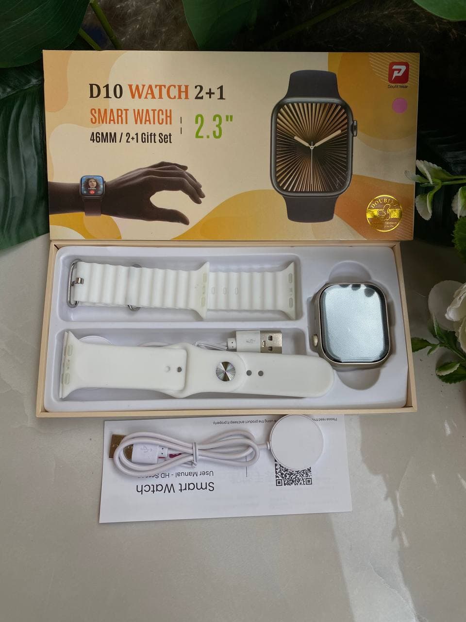 DT10 Smartwatch with 2 Interchangeable Straps thumbnail 4