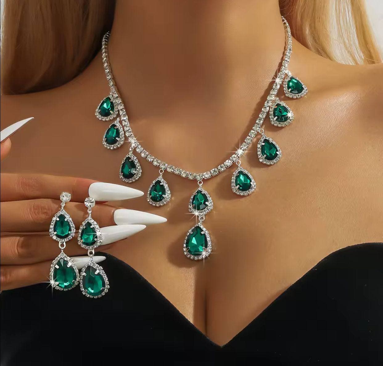 Exquisite Crystal Matching Jewellery Sets thumbnail 2