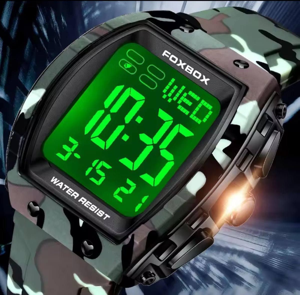 FOXBOX Tactical Digital Sport Watch
