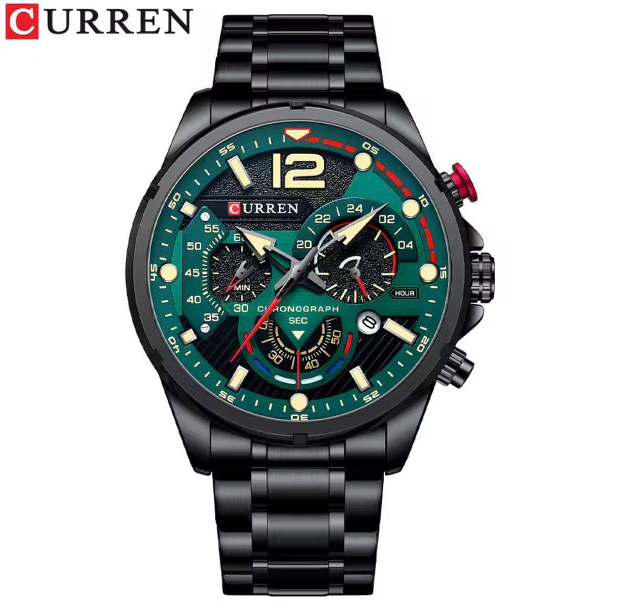 GENTS CURREN CHRONOGRAPH WATCH #8395