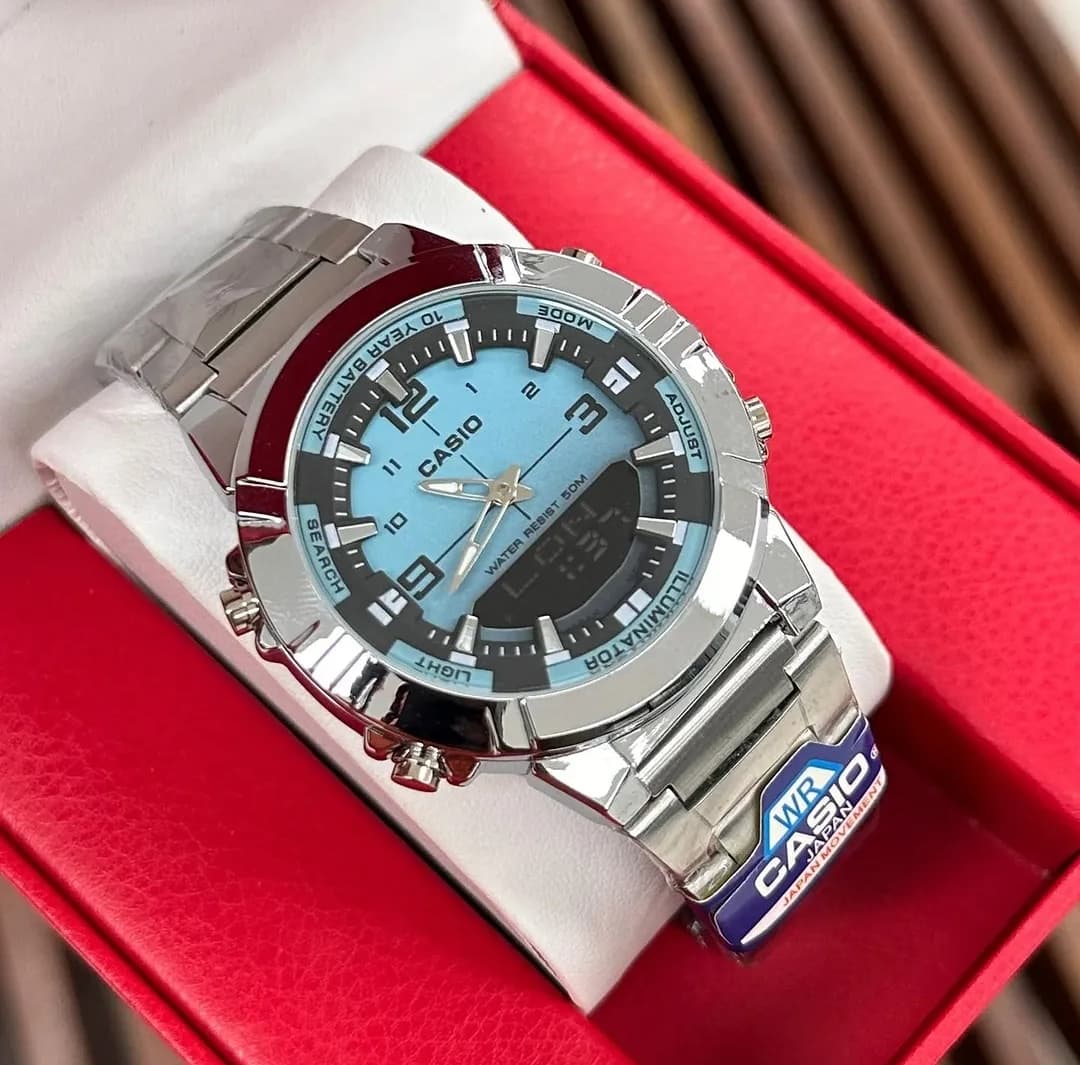 Casio Analog-Digital Stainless Steel