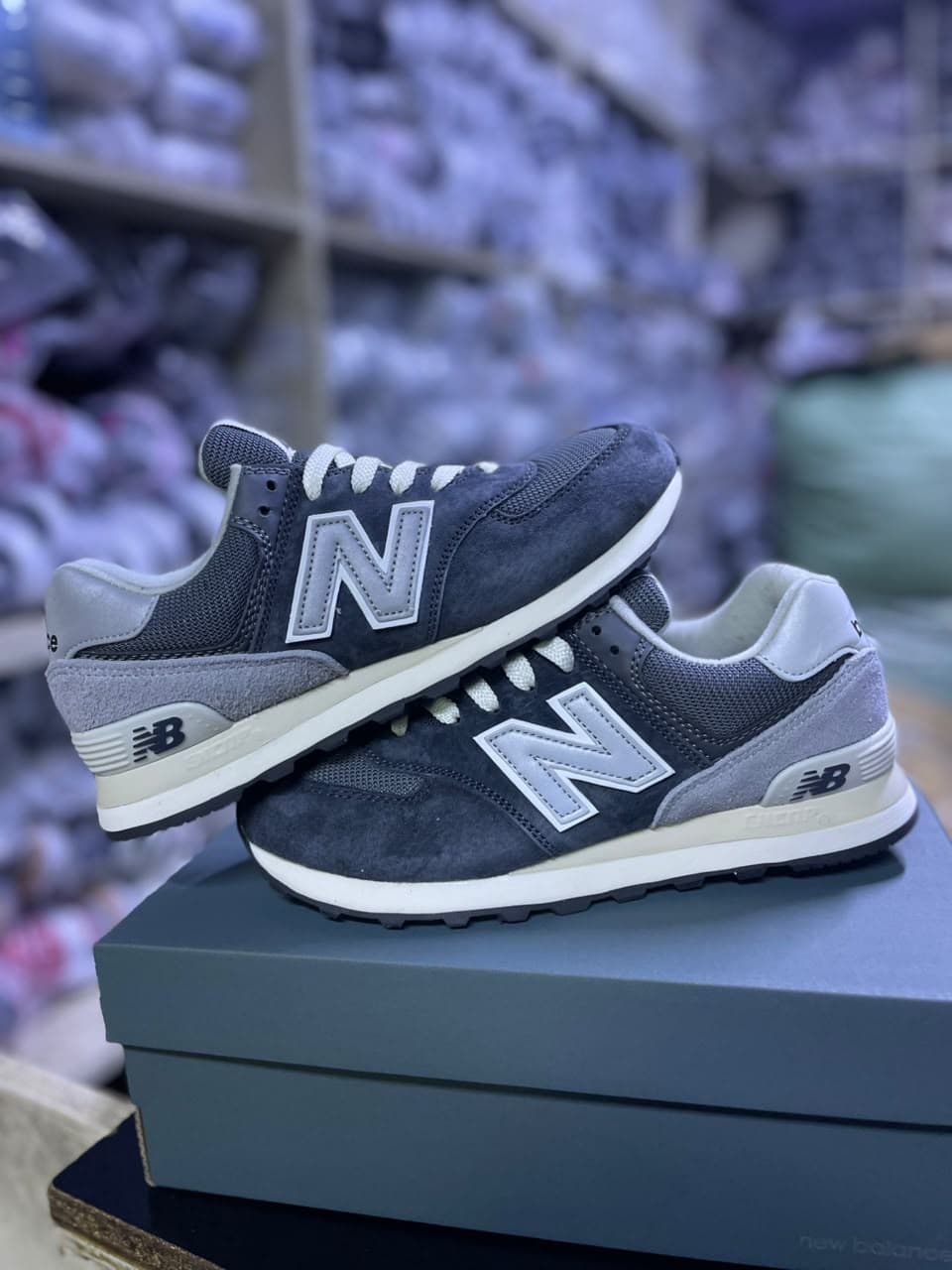 NB 574 blue
