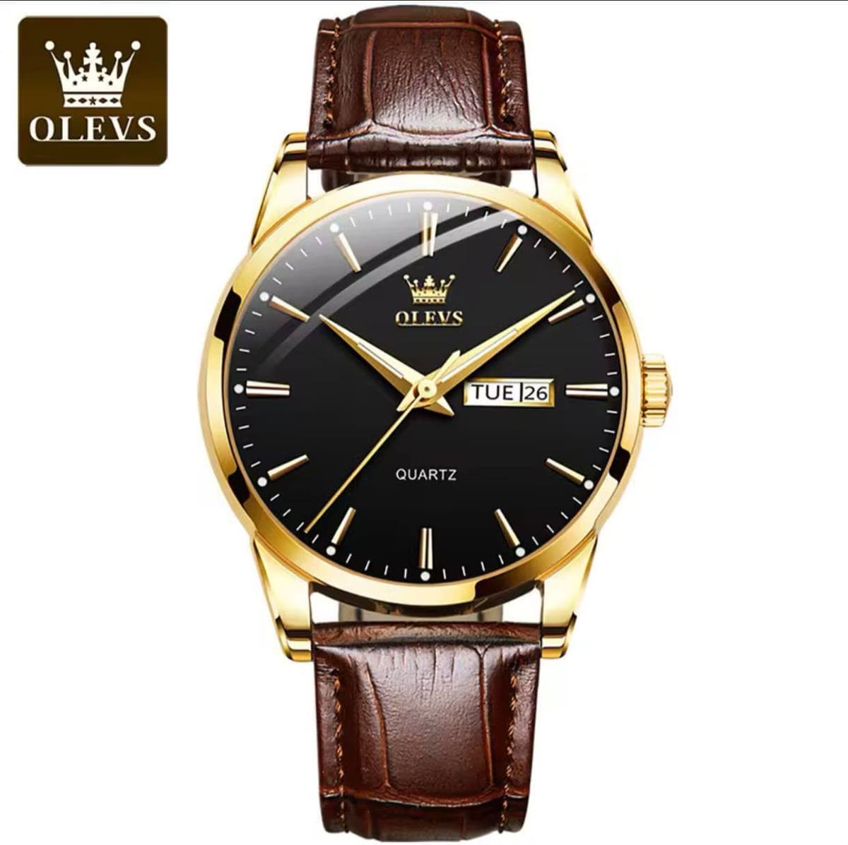 Olevs gents watch 6898