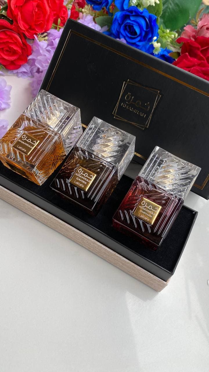 Khamrah Perfumes Collection by Lattafa 30ml