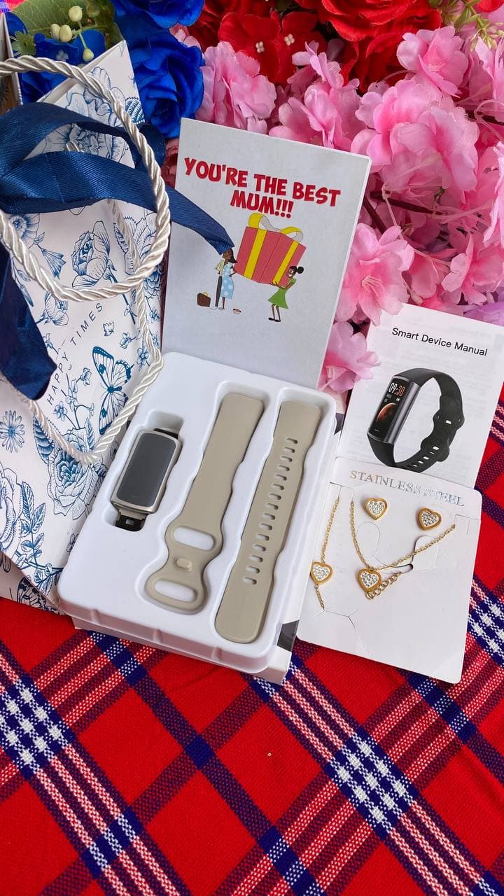 MOTHERS DAY GIFT PACK SMART BAND X JEWELRY SET