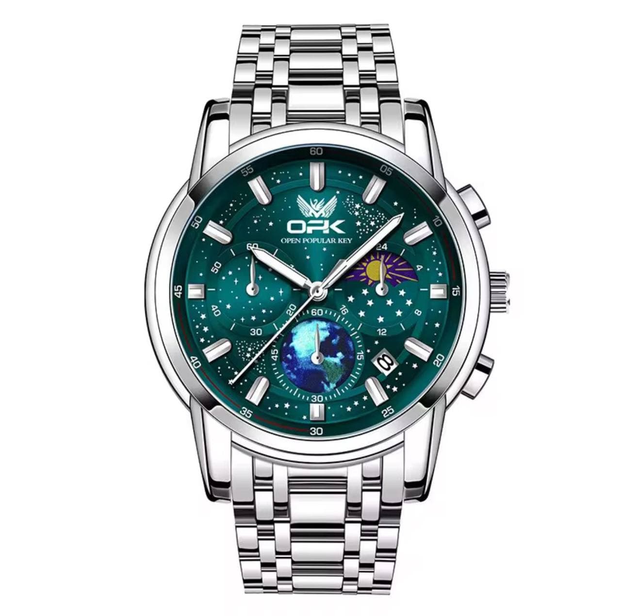 OPK Gents Chronograph Watch #8142 thumbnail 2