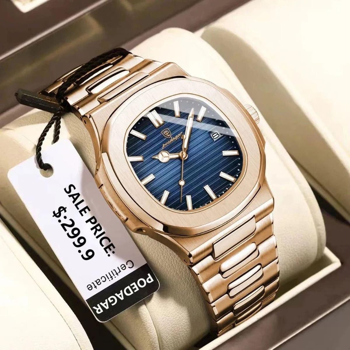 Poedagar 613 Executive Men's Watch