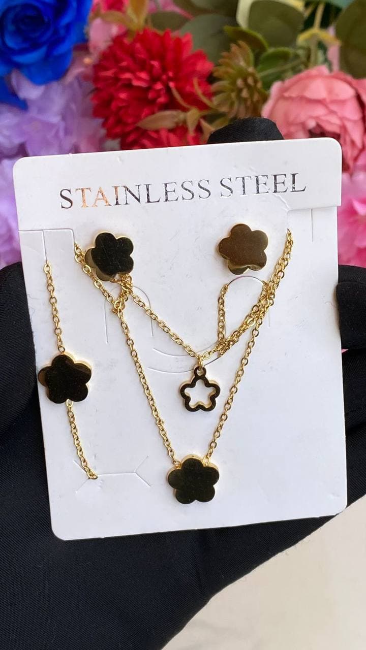 Stainless steel 3pc Jewellery Sets thumbnail 2