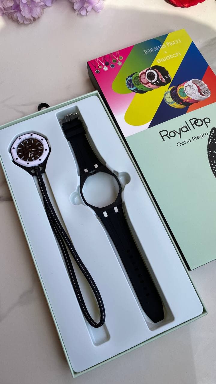 Trendy AP x Swatch Royal Pop Watch
