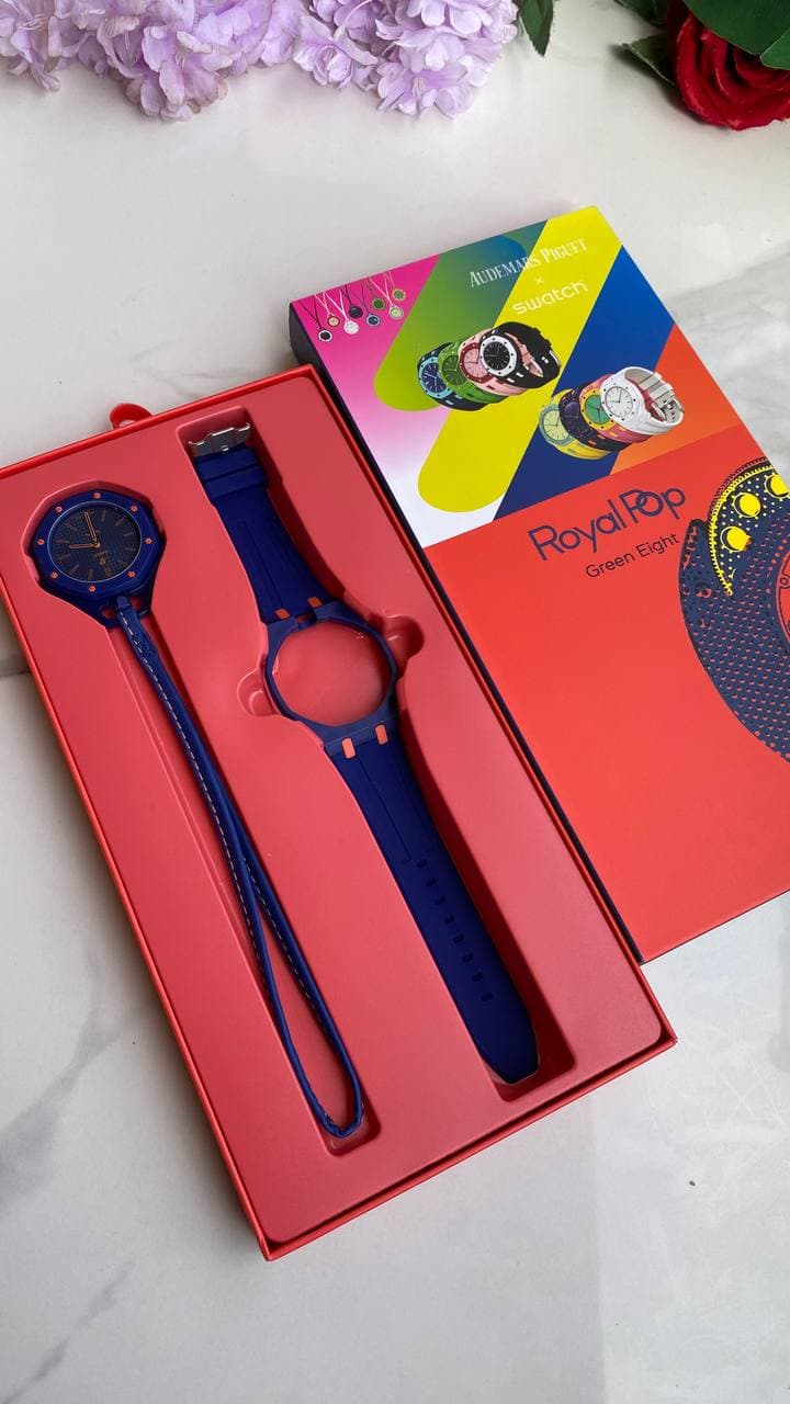 Trendy AP x Swatch Royal Pop Watch thumbnail 2