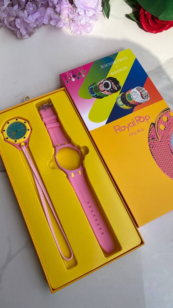 Trendy AP x Swatch Royal Pop Watch thumbnail 4