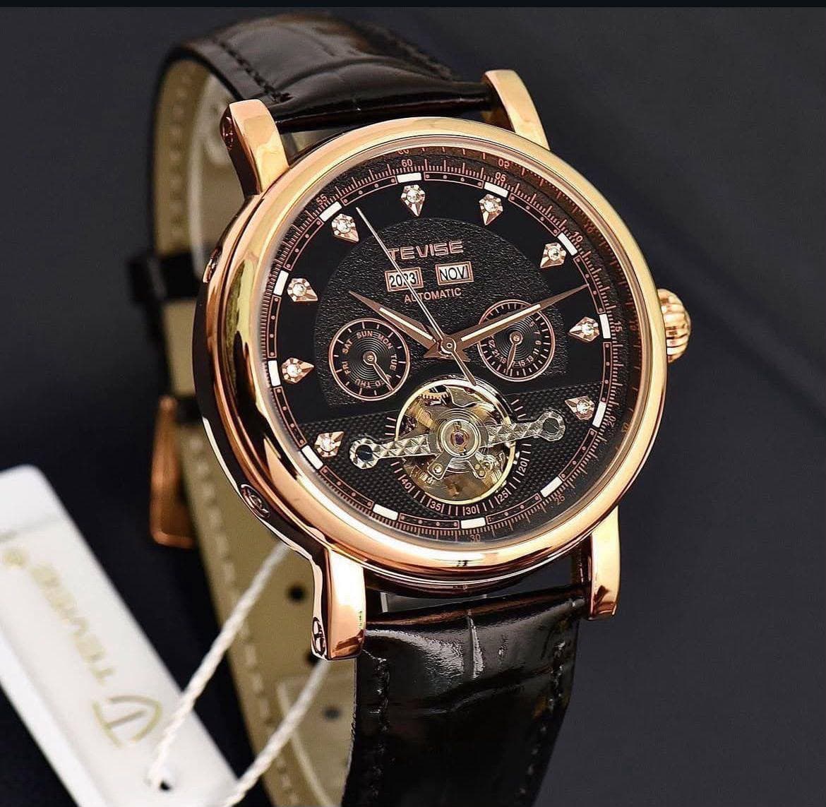 TEVISE FULL CALENDAR AUTOMATIC GENTS WATCH