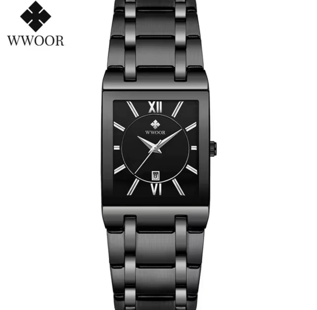 WWOOR SQUARE MEN WATCH #8858