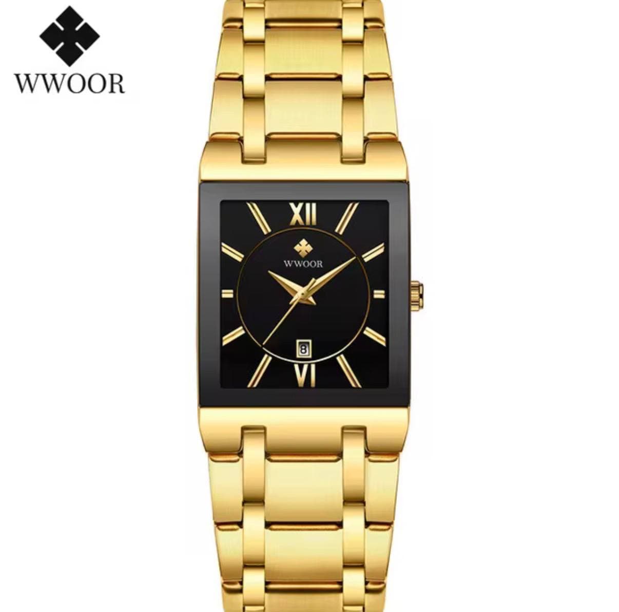 WWOOR SQUARE MEN WATCH #8858 thumbnail 3