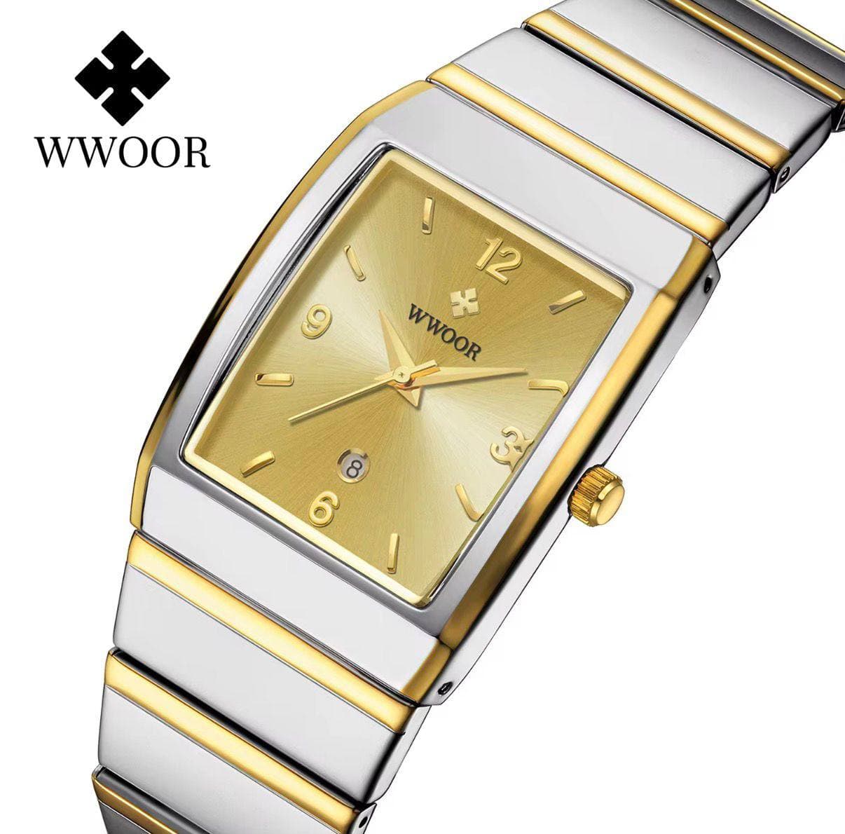WWOOR SQUARE MEN WATCH #8888 thumbnail 3